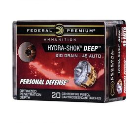 Federal Premium Bolsters their Hydra Shok Deep Offerings with .40 S&W and .45 ACP