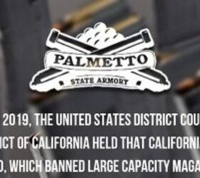 Palmetto State Armory pushing former Contraband (High Cap Mags) in Cali LEGALLY