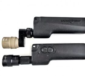 friday night lights illuminating a suppressed mp5 lighted forend