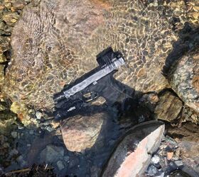 POTD: Cooling Down a Glock in the Stream