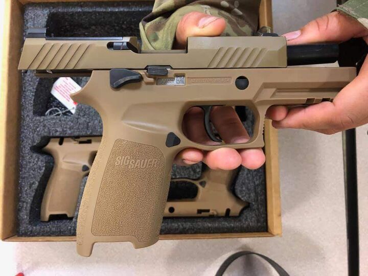 Chief of Staff of Air Force Receives Custom Serial Numbered SIG Sauer ...