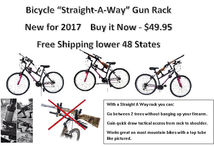 A Gun Rack for Your… Bicycle? | thefirearmblog.com