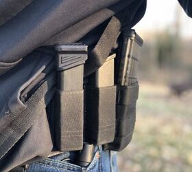 Rifle Sling Positions Front and Rear Slung