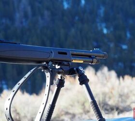 Bipod attached to fore-end