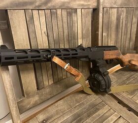 Kenny G. Made A Custom Ruger PCSH-41 (PPSH X PC Carbine Hybrid)