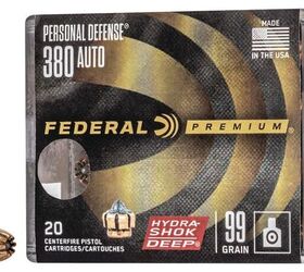 Federal Introduces their New Hydra-Shok Deep 380 ACP