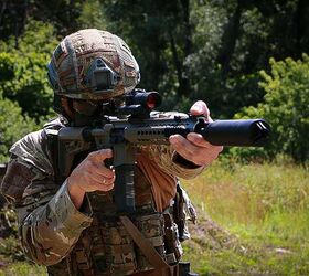 Ukrainian National Guard Special Forces Receiving AR-15s