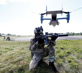 POTD: Norwegian Special Operations Commandos and CV-22 Ospreys