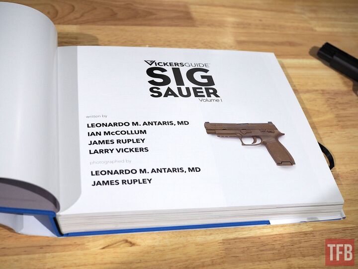 Vickers Guidebooks Book Review: Vickers Guide SIG Sauer Vol 1 | thefirearmblog.com