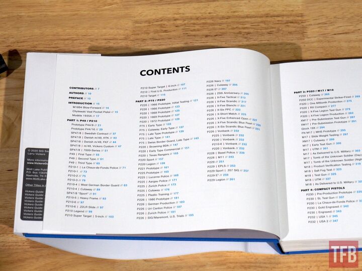 Vickers Guidebooks Book Review: Vickers Guide SIG Sauer Vol 1 | thefirearmblog.com