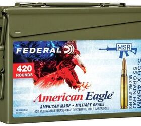 Federal Awarded 5.56mm NATO Service and Training Ammunition Contract for the DOJ & FBI