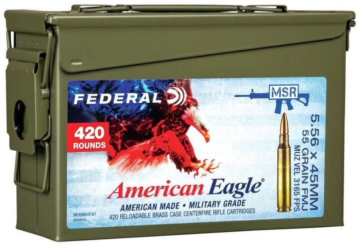 Training Rounds 556 Federal Awarded 5.56mm NATO Service and Training Ammunition Contract ...