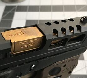 Zaffiri Precision Spectrum/Rainbow Back Plate For Glock 43 / 43x / 48 - Stainless Steel