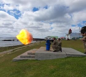 POTD: Falkland Islands Defence Force's Saluting Guns