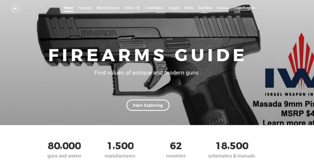 Visual Guide To Firearms Firearms Guide Publishes 12th Edition - Adding Over 3,000 Gun ...