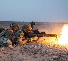 POTD: Suppressive Fire From The 173rd Airborne Brigade