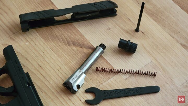 Kyg Rack Rimfire The Rimfire Report: Ruger LCP II Lite Rack Threaded Barrel Kit Review ...
