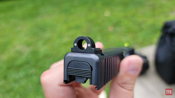 Mire Arrière Réglable Armorer Works AW HX22 - Pour Pistolets GBB AW/WE/Tokyo Marui Hi-Capa - Noir