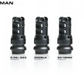 New Lantac Dragon Muzzle Brake with Dead Air KEYMO Mounting System