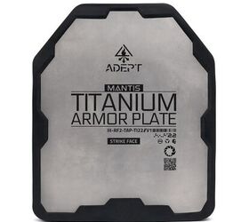 New Mantis Titanium Armor Plate from Adept Armor