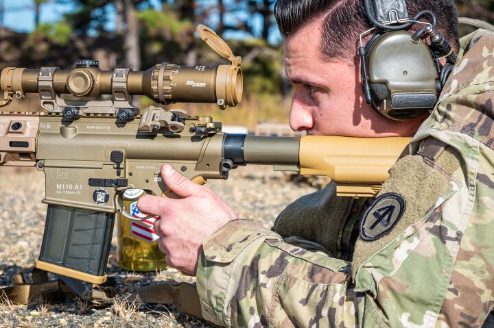 Army Marksman Rifle POTD: Heckler & Koch M110A1 Squad Designated Marksman Rifle ...