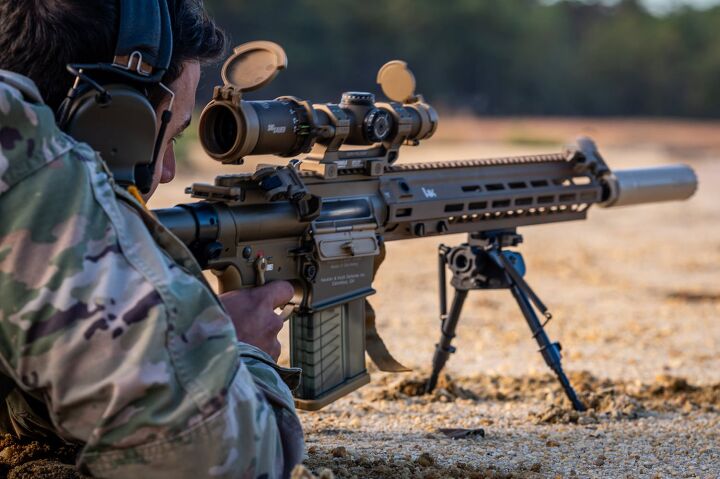 M110 Marksman Rifle POTD: Heckler & Koch M110A1 Squad Designated Marksman Rifle ...