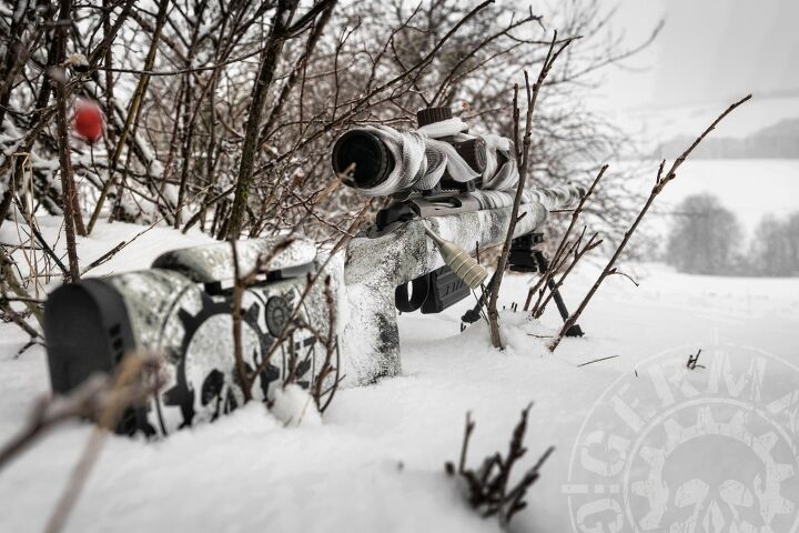 POTD: German Gun Stock – Raptor in Snow-Camo