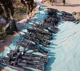 POTD: M4s, Minimi M249, AK-74, AKMS, Vintorez VSS, PKM in Pakistan