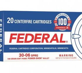 100th Anniversary Rifle Ammo Limited Edition Packaging from Federal