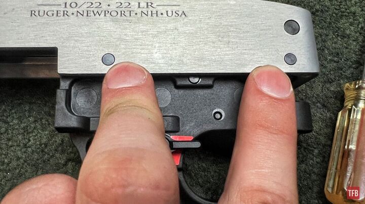 Trigger Bench TFB Armorer's Bench: Franklin Armory 10/22 Binary Trigger Installation ...