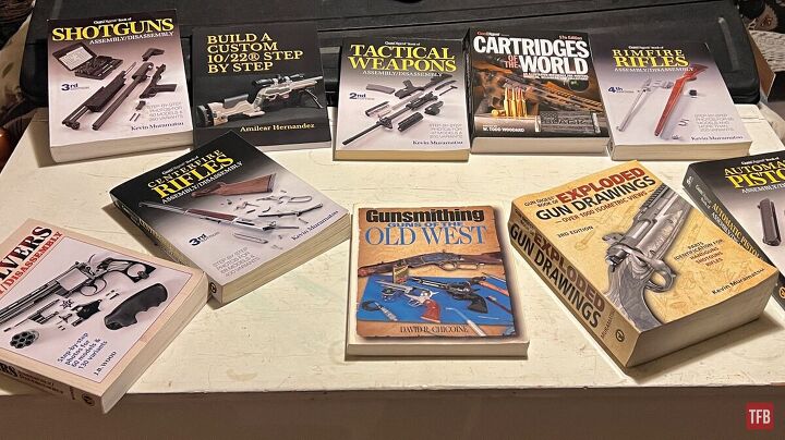 Gunsmith Library TFB Armorer's Bench: A Peek at My Gunsmithing Library | thefirearmblog.com
