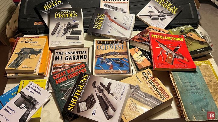Gunsmith Library TFB Armorer's Bench: A Peek at My Gunsmithing Library | thefirearmblog.com