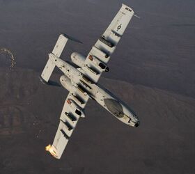 POTD: U.S. Air Force A-10 Thunderbolt II Releases Countermeasure Flares