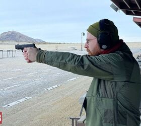 Yours truly taking the Rose for a spin at SIG's Range Day (Matt Moss/TFB)