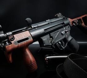 POTD: Handmade Wood Furniture Set For Heckler & Koch MP5K