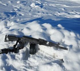 PSA AK-104.  Note the snowmelt impression next to the rifle