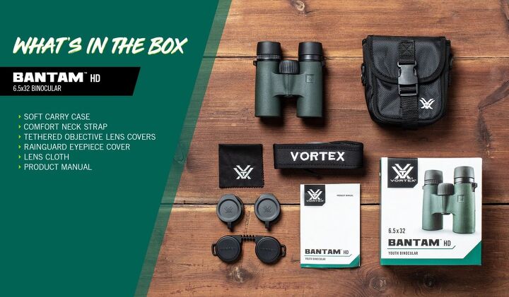 Youth-Sized, Big Performance! Vortex Bantam HD 6.5x32mm Binoculars ...