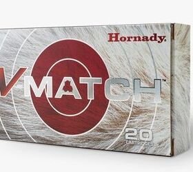 NEW Hornady V-Match Ammunition Loaded With ELD-VT Bullets