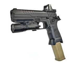 Even the 30-rd P320 magazines feed the 2311.