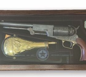 what s old is new cimarron walker 1847 company a reproductions, Each revolver comes with a powder flask and presentation case Cimarron