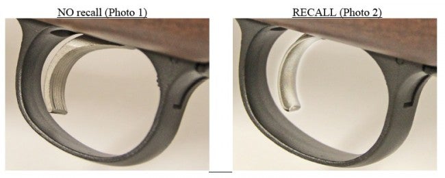 Non ribbed triggers need to be