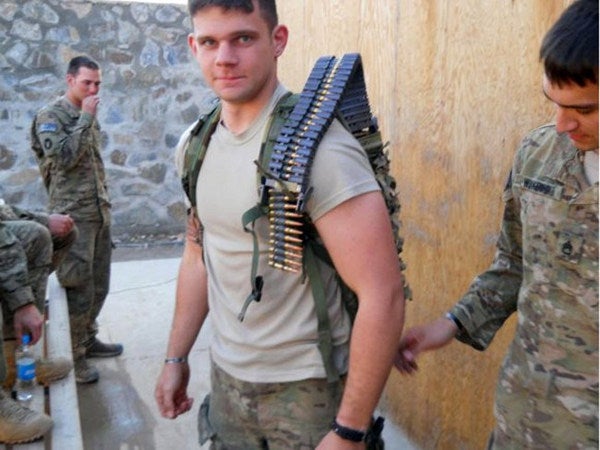 Predator Backpack Machine Gun PK Machine Gun Predator Ammo Backpack | thefirearmblog.com