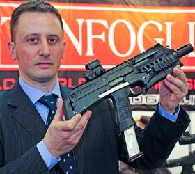 Tanfoglio TCMP compact sub-machinegun and select fire pistol