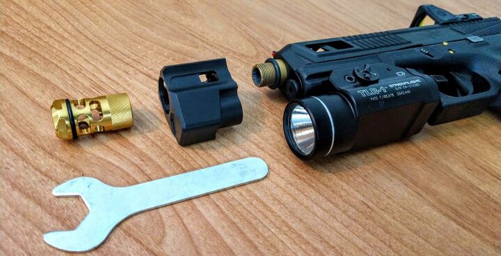T Comp TFB Review: Tyrant Designs Glock T-Comp Muzzle Brake | thefirearmblog.com