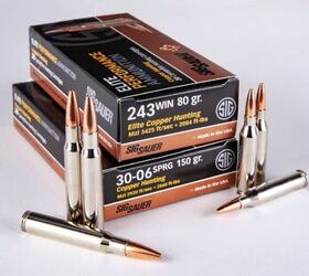 .243 And .30-06 Introduced To SIG SAUER's Elite Hunting Ammo Line