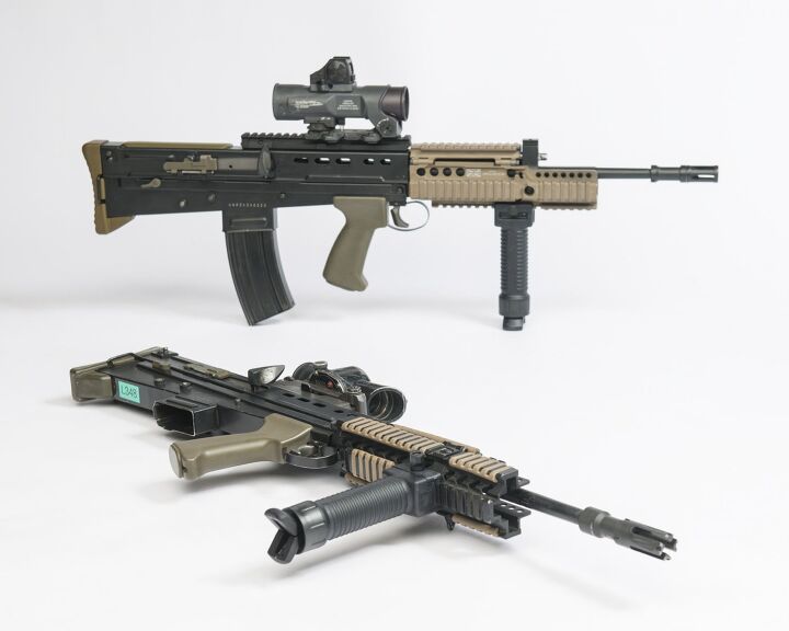 POTD: SA80 A2 / L85A2 with ELCAN SpecterOS | thefirearmblog.com