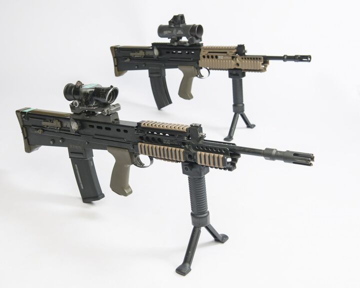 POTD: SA80 A2 / L85A2 with ELCAN SpecterOS | thefirearmblog.com