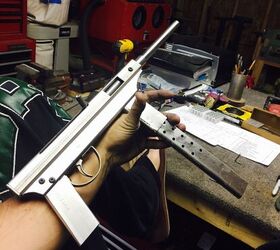 Homemade Semi-Auto P.A Luty Machine Pistol (LOTS OF PHOTOS)