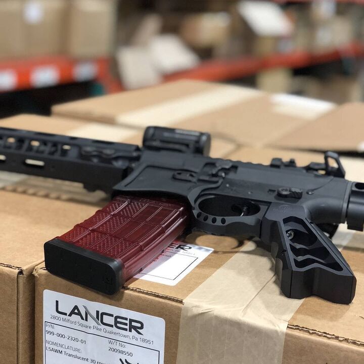 Lancer's Translucent Red magazines | thefirearmblog.com