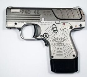 heizer defense pko 45 semi auto pistol now shipping